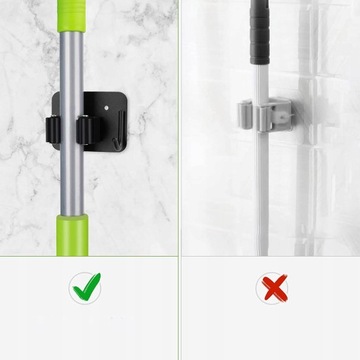 4X САМОКЛЕЯЩИЕСЯ ВЕСЕЛКИ ДЛЯ ШВАБРЫ И МЕТЛЫ