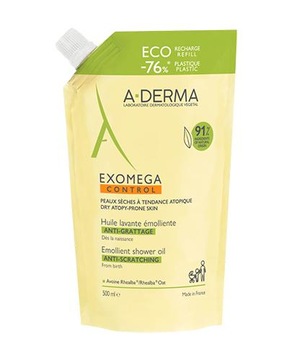 A-Derma Exomega Control Olejek emolient pod prysznic EKO uzupełnienie 500ml