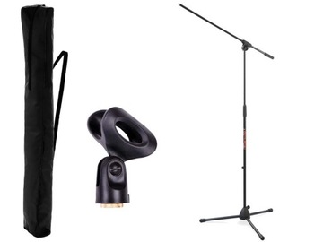 Statyw mikrofonowy MIC-5C + uchwyt + pokrowiec