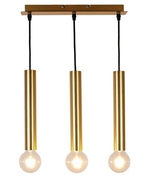 Lampa wisząca złota 3xE27 284mm Dallas Ledea 50103