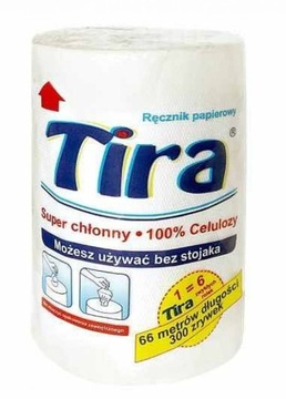Ręcznik papierowy TIRA 300 JAKOŚĆ SUPER WYDAJNY !!