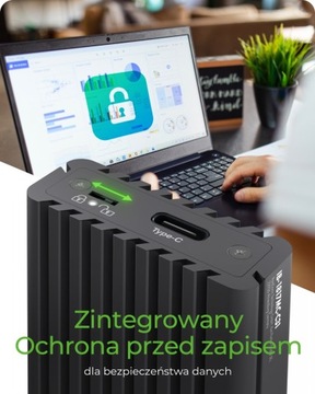 Корпус твердотельного накопителя TypeC USB 3.1 Gen2 PCI NVMe SATA M2