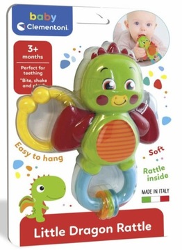 CLEMENTONI BABY GRZECHOTKA SMOK LITTLE DRAGON