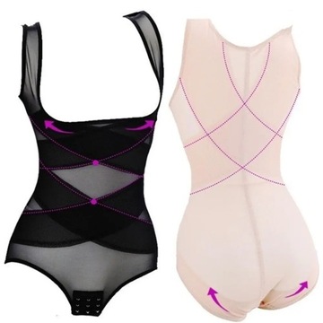 Bodysuit Briefs Women Full Body Shaper Underwear S