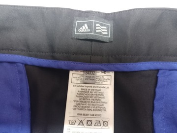 Мужские трекинговые брюки Adidas 34/32 черные