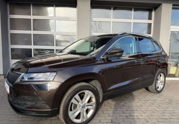 Skoda Karoq Crossover 1.6 TDI 115KM 2019 Skoda Karoq Salon Polska, Serwis ASO, Navi, Kamera,Czujniki, podgrz. fotele, zdjęcie 26