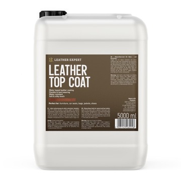 Leather Expert Top Coat lakier do skóry 5000ml