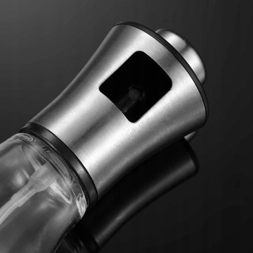 МАСЛО, УКСУС, РАСПЫЛИТЕЛЬ ДЛЯ ОЛИВОК, ДОЗАТОР ИЗ ИНОКС-СТЕКЛА