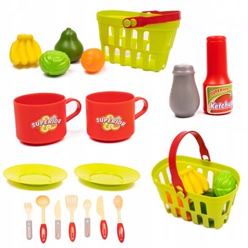 Кухня с духовкой, светом, звуками, аксессуарами