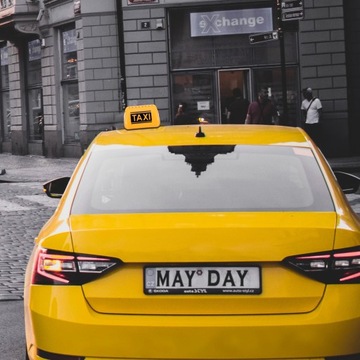 TADXI ЗНАК АВТОМОБИЛЬНОГО ФЛАГА СВЕТОДИОДНАЯ ЛАМПА