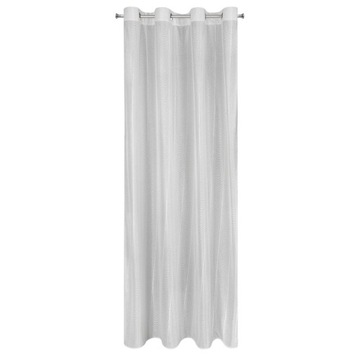 Dekoracja okienna z żakardowym wz BIAŁY 140x250