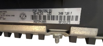 AIRBAG ULOŽENÍ VZDUCHOVÁ SPOLUJEZDCE FIAT PANDA II 735417256