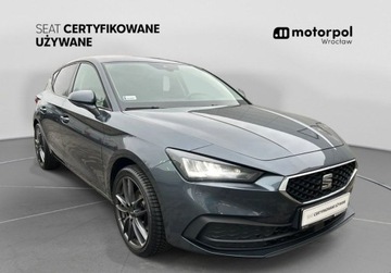 Seat Leon IV Hatchback 1.5 EcoTSI 150KM 2021 Seat Leon Nowe opony, po serwisie, Tempomat, Asystenci, Salon Polska, 1wl., zdjęcie 13