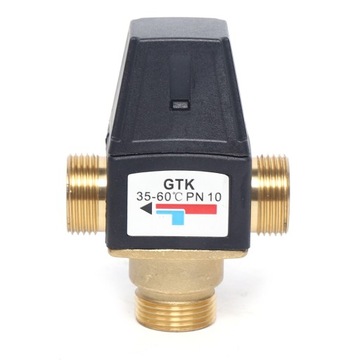 ЛАТУННЫЙ ТЕРМОСТАТИЧЕСКИЙ СМЕСИТЕЛЬНЫЙ КЛАПАН, ТРЕХХОДОВОЙ DN20 G3/4'' ПРОЧНЫЙ