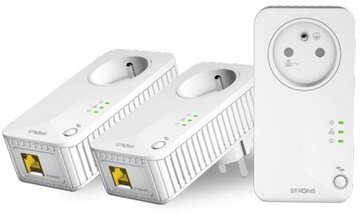 Мощный сетевой передатчик Powerline 600DUFRV2