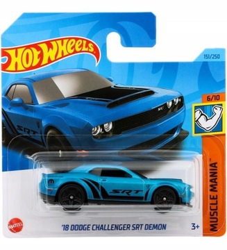 Hot Wheels '18 Dodge Challenger SRT Demon 2023