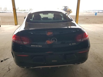 Mercedes Klasa C W205 2018 Mercedes-Benz Klasa C 43 amg coupe, 2018r., 4x4, 3.0L 3.0 Benzyna 362KM, zdjęcie 5