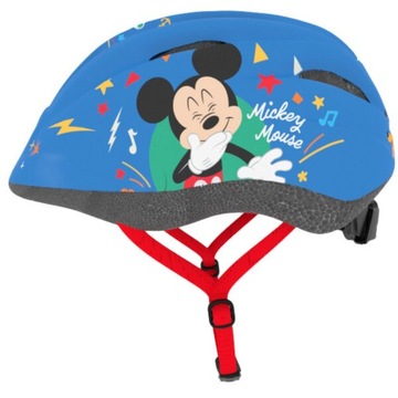 KASK OCHRONNY SPORTOWY ROWEROWY REGULOWANY DZIECIĘCY S MICKEY 48-52