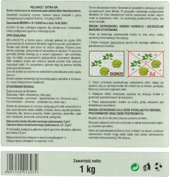 Амебакол Экстра 1кг отпугиватель улиток Сумин