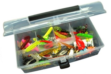 НАБОР СПИННИНГ-бокса + 90 штук JAXON LURE, лист воблера твистер