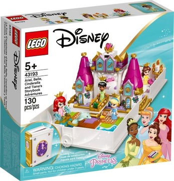 LEGO Disney Księżniczki 43193 Książka z przygodami