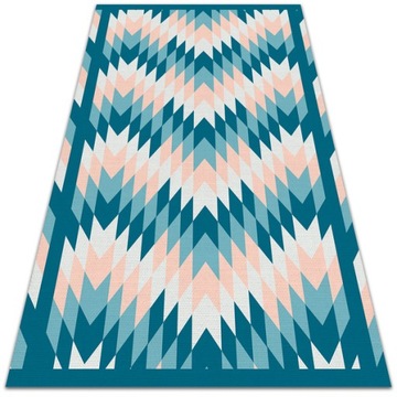 MODNY DYWAN WINYLOWY GEOMETRYCZNA JODEŁKA 80x120
