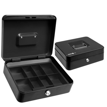 МЕТАЛЛИЧЕСКИЙ СЕЙФ ДЛЯ ДЕНЕЖНЫХ КАССЕТ 250X200X90