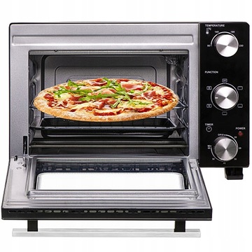 PIEKARNIK ELEKTRYCZNY z TERMOOOBIEGIEM 22L 1300W 5 TRYBÓW PIECZENIA