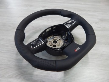 Audi A4 B7 B8 A6 C6 Q7 vairas, naujas, oda, sportinis, S-Line 4F0 – nuotrauka 8