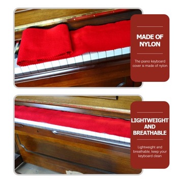 Тканевая клавиатура фортепиано с защитой от царапин