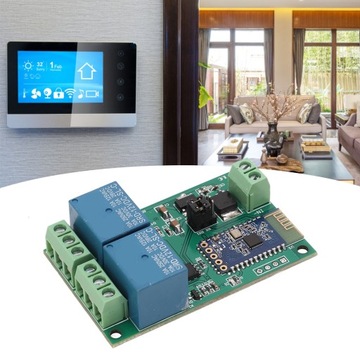 Moduł przekaźnika 2-kanałowy Bluetooth Board APP Zdalny włącznik ze