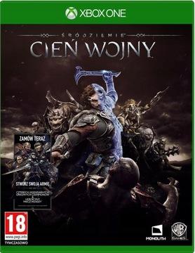 SHADOW OF WAR CIEŃ WOJNY PL XBOX ONE SERIES X NOWY