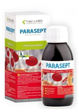 PARASEPT ODROBACZANIE PASOŻYTY TASIEMCE HAPLABS