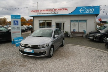 Citroen C-Elysee II Sedan Facelifting 1.2 PureTech 82KM 2019 Citroen C-Elysée 1.2 PureTech F-vat Gwarancja