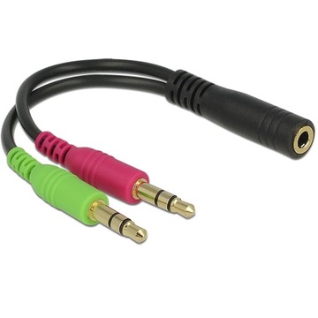 Adapter Audio comboJack Delock 65459 0,12 m