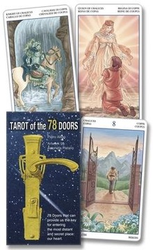Ло Скарабео Таро из карт Аллиго 78 Дверей