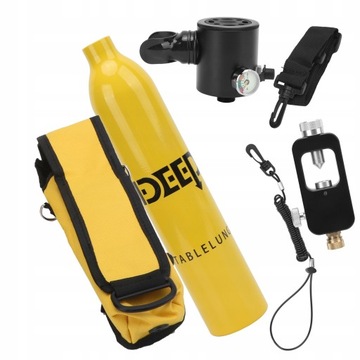 КОМПЛЕКТ ДЛЯ ПОГРУЖЕНИЯ С КИСЛОРОДНЫМ БАЛЛОНОМ DIDEEP 0,5 Л