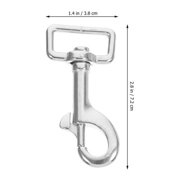 Брелок для ключей на ремне, поводок для домашних животных, поворотные крючки, для собак