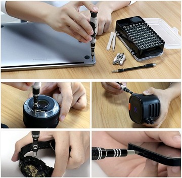 НАБОР ОТВЕРТОК И БИТ, 115 ЭЛЕМЕНТОВ