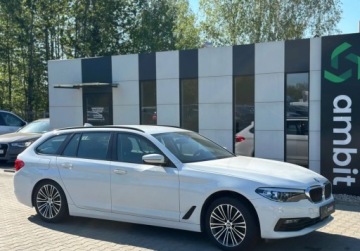 BMW Seria 5 G30-G31 Touring 520d 190KM 2018 BMW Seria 5 520Touring 190KM 2018r. auto zarejestrowane i ubezpieczone F-V
