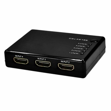 Przełącznik Switch HDMI 5x1 + pilot IR ROZGAŁĘŹNIK switcher obrazu