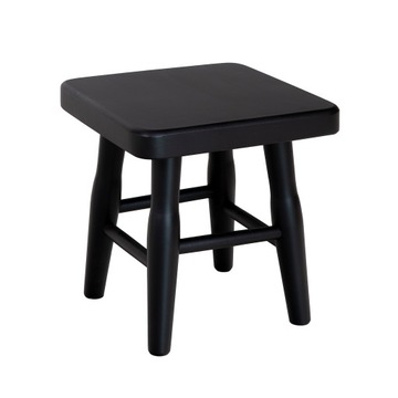 Taboret drewniany bukowy W31 czarny