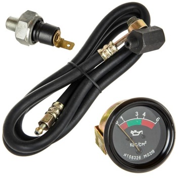 URSUS C-360 3P MF 255 WSKAŹNIK ZEGAR MANOMETR CIŚNIENIA OLEJU GWINT CALOWY