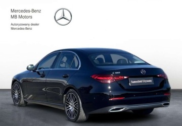 Mercedes Klasa C W206 Limuzyna 1.5 180 170KM 2023 Mercedes-Benz Klasa C Salon PL Avantgarde 9G-Tronic BlindSpot CarPlayAndro, zdjęcie 2