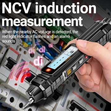 Цифровой мультиметр, электрические инструменты, портативный измеритель напряжения в форме ручки A3005