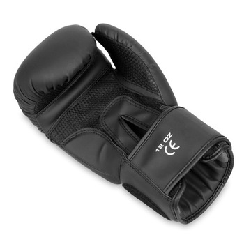 БОКСЕРСКИЕ ПЕРЧАТКИ ДЛЯ СПРАРИНГА ТРЕНИРОВОЧНЫЕ БОКСЕРСКИЕ MATT BLACK TAVER 16OZ