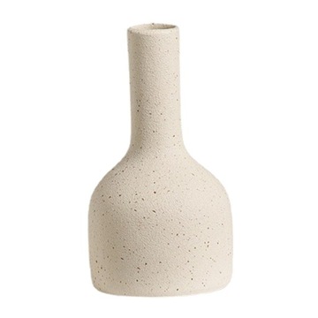 Nordic wazon ceramiczny, wazon z suszonymi kw