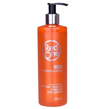 RedOne AFTER SHAVE REVITALIZING KOLOŃSKA WODA BALSAM PO GOLENIU KREM 400ML