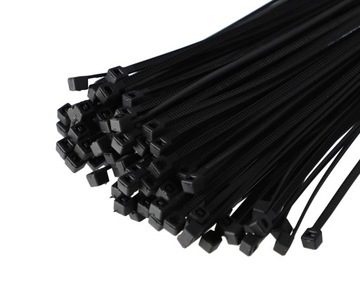 Кабельные стяжки 3,6х200мм черные 100 шт.