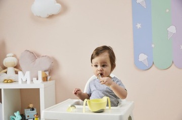 PIERWSZE SZTUĆCE DLA NIEMOWLĄT BANANA SPLIT B.BOX